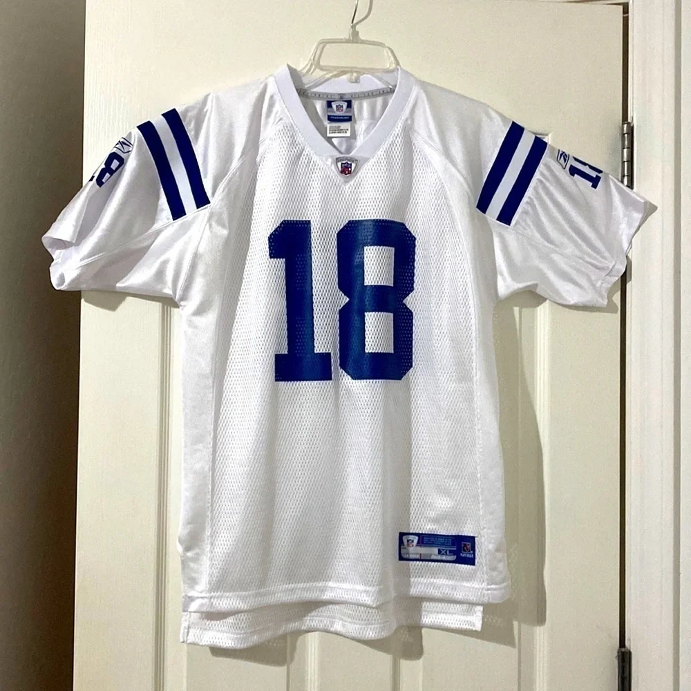 𝅺peyton Manning Indianapolis Colts Jersey - Picture 2 of 6